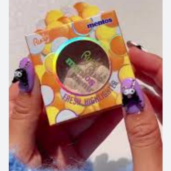 🌟HP🌟🧚♀️Rude Cosmetics x Mentos Citrus Fresh Highlighter NWT - Picture 2 of 6